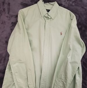 Long sleeve polo shirt